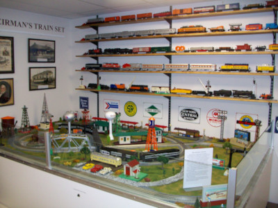 Don Heirman's model train set